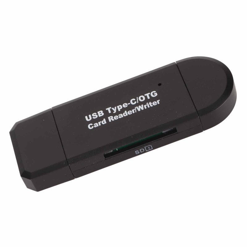 3 In 1 Card Reader Micro USB USB C High Speed Data Transfer Multi Card Reader Writer - Plug and Play Memory Card Reader for Windows Android Phones Tablets Computers - Image 4
