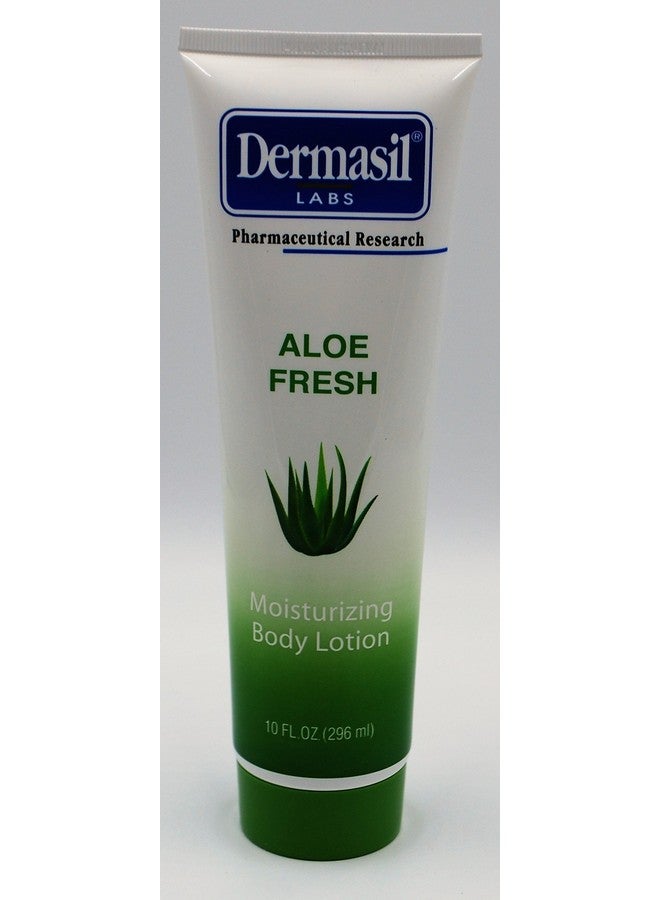 Dermasil Aloe Fresh Moisturizing Body Lotion, 10-oz. Tubes PACK OF 3 - Image 2
