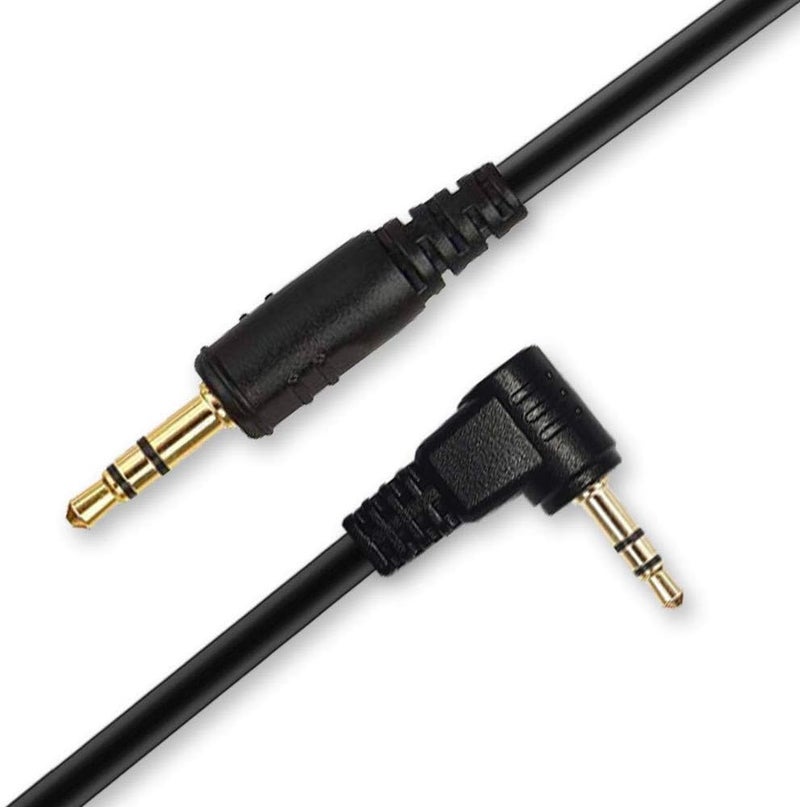 Pixel Camera Shutter Connecting Cable Cord 3.5mm-E3 Compatible for Canon Rebel PowerShot Pentax Samsung Sigma Cameras Compatible with Shutter Remote Control TW-283 Series - Image 1