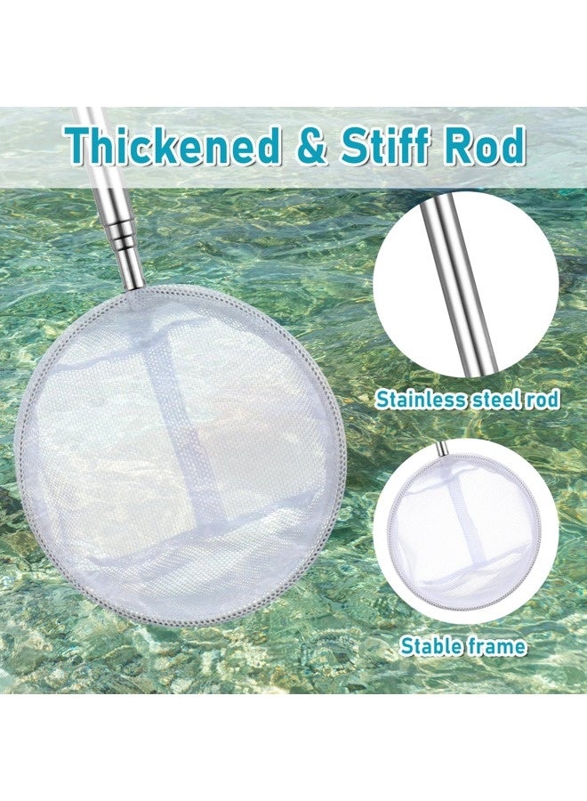 ShebSheb 2 PCS Small Fish Tank Shrimp Net with Extendable Handle, Aquarium Debris Cleaning Tools - Image 3