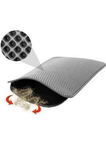 بت كيت Cat Toilet Mat with Sieve 60x45 cm + Cat Litter Shovel Gift
