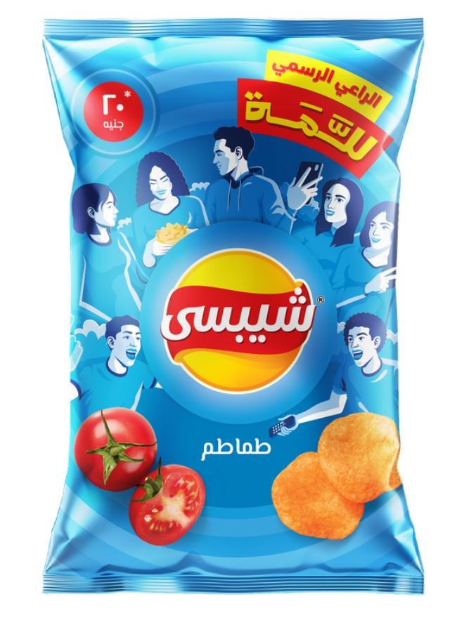 شيبسي رقائق البطاطس بنكهة الطماطم 124_134 g