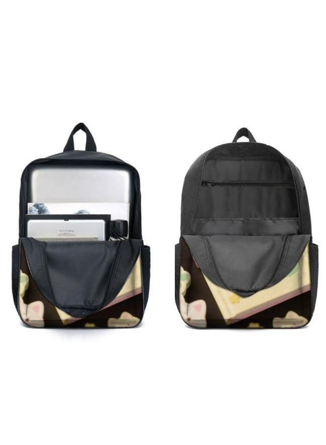 Bright Li Fire Unlock the new fashion of childish fun! Three-piece set of bags, cartoon elements for children and teenagers (students, children, friends' outings, mountain climbing, schooling, etc. can be used) - 12 - Image 4