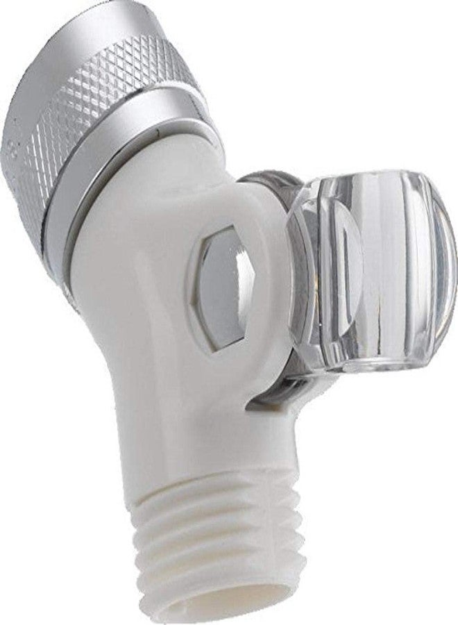 Delta Faucet U4002-WH-PK Pin Mount Swivel Connector for Handshower, White