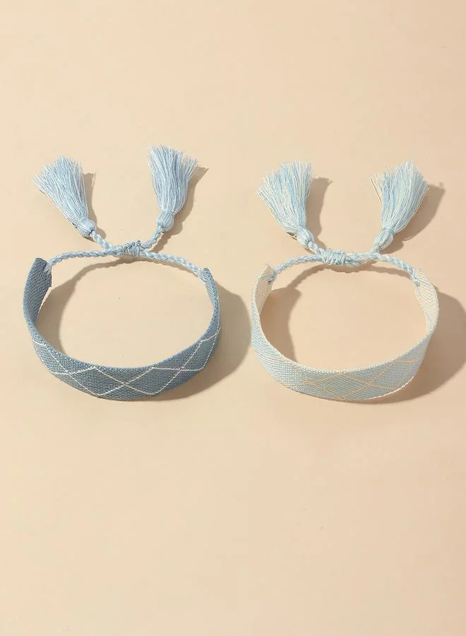 Take Two Take Two 2pcs Weaving bracelet set