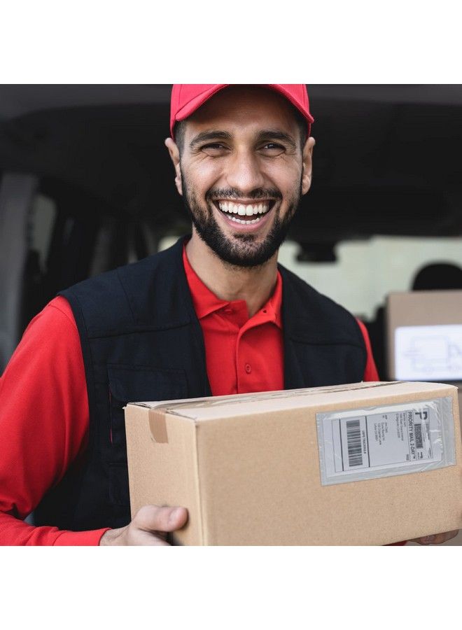 MT Products حقيبة بلاستيكية شفافة قابلة لإعادة الإغلاق لملصق قائمة التعبئة المستندات تحافظ على الورق آمنًا أثناء الشحن حجم 6 بوصة × 9 بوصة من منتجات Mt (50 قطعة) - Image 5