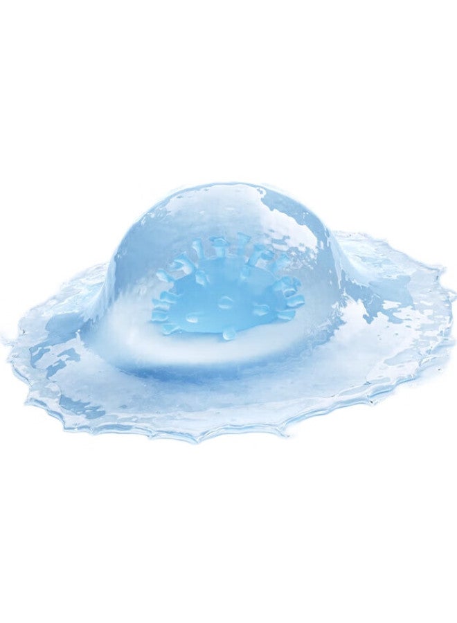 Grace منشفة استحمام كبيرة جدًا سميكة مضادة للبكتيريا من غريس 5A للبالغين، للرجال والنساء، لفافة استحمام من ألياف ماصة، أزرق داكن - Image 2