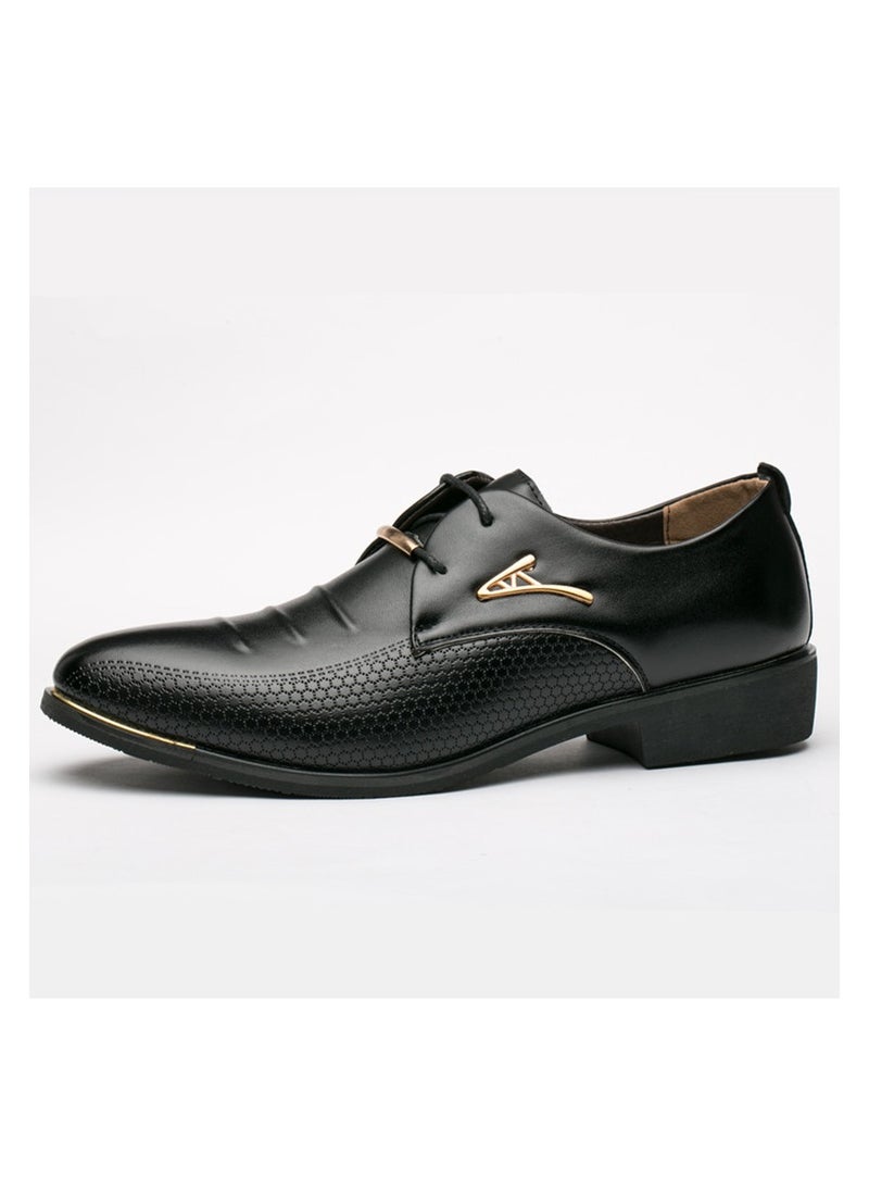 Shougu New Men's Business Leather Shoes  - Image 1