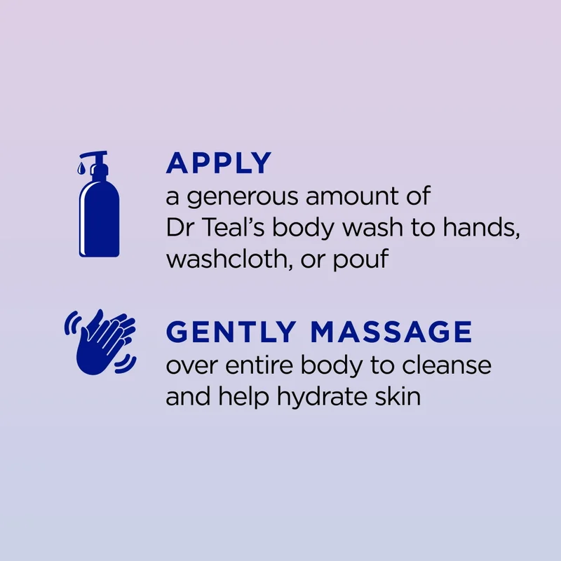 Dr Teal's Dr Teal's Body Wash with Epsom Salt Sleep Blend with Melatonin 710Ml