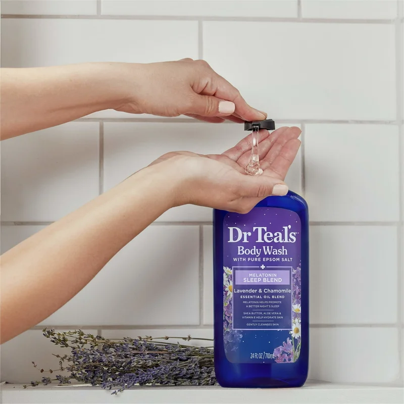 Dr Teal's Dr Teal's Body Wash with Epsom Salt Sleep Blend with Melatonin 710Ml