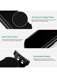 KEDSUM KEDSUM Aquarium Magnetic Glass Cleaner, Fish Tank Glass Cleaner Algae Scraper Brush for Glass Aquariums, Floating Magnet Cleaning Scrubber Tool with Handle Design  - Image 4