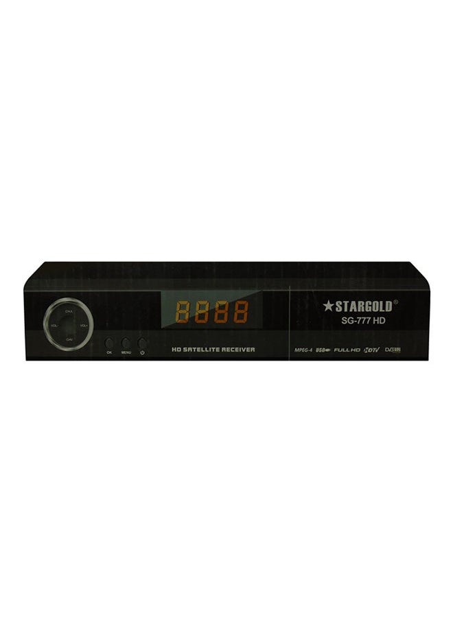SG-777 HD PRO Satellite Receiver with Full HD 1080p, USB, PVR, DVB-S2, and MPEG4
