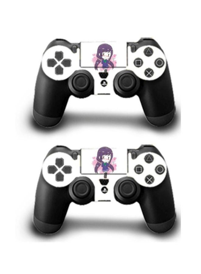 NIBEMINENT 3-Piece Anime Character Printed Console And Controller Sticker Set For PlayStation 4 Pro  - Image 3