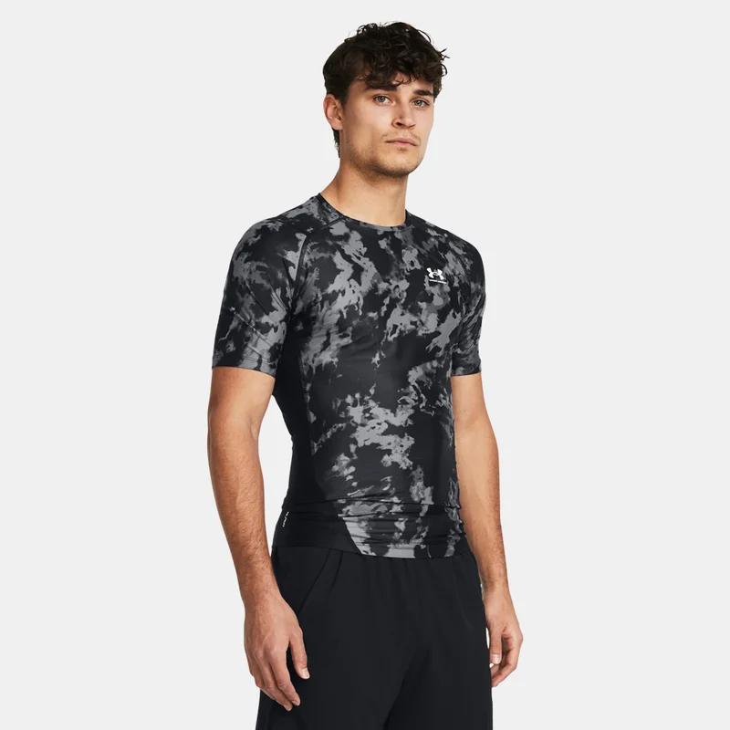 اندر ارمر Men's HeatGear Iso-Chill Graphic Printed Training T-Shirt