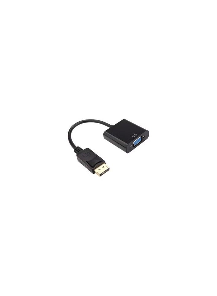 1080p DP DisplayPort Male to VGA Female Converter Adapter Cable - Image 3