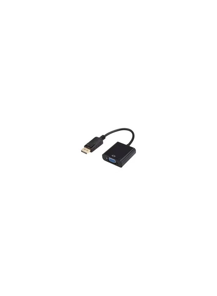 1080p DP DisplayPort Male to VGA Female Converter Adapter Cable - Image 2