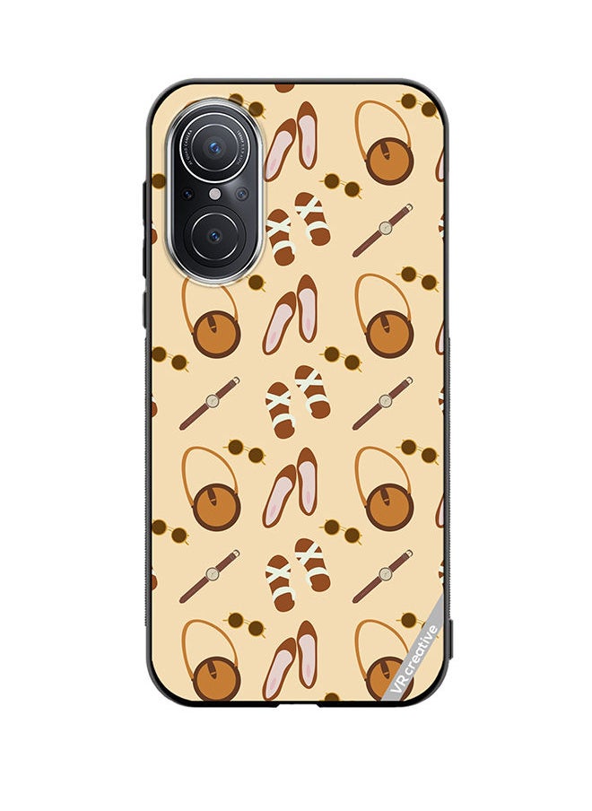 VR CREATIVE Protective Case Cover For Huawei Nova 9 SE Outfit Vintage Vector Design Multicolour  - Image 1