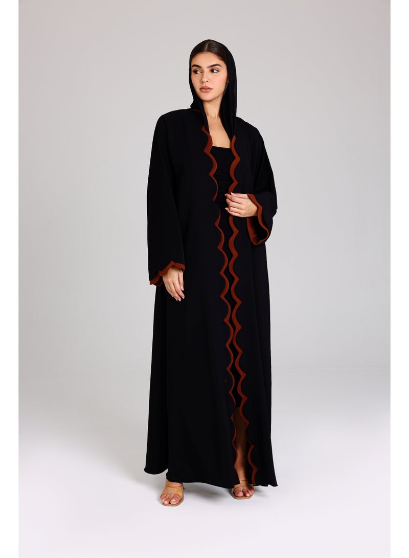 اكسا عباية أساسية قصات دائرية درجات - Image 5