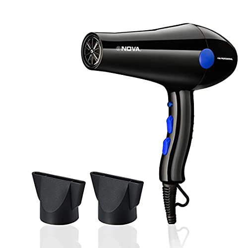 Nova NHP 8211 1800 Watts Proffesional Hair Dryer for Women (Blue) - Image 1