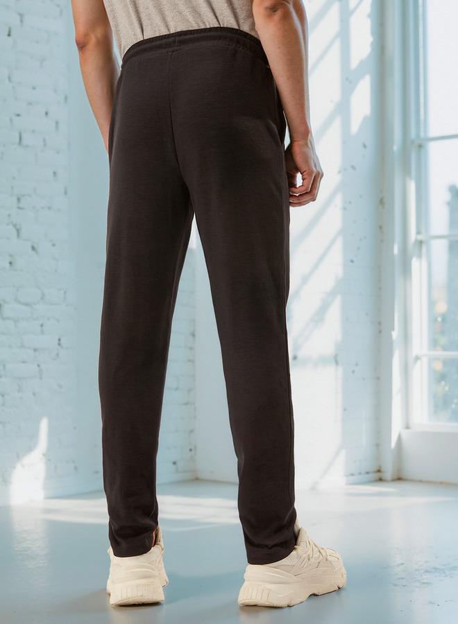 Kappa Relaxed Fit Pants with Drawstring Closure & Pocket Detail - Image 3