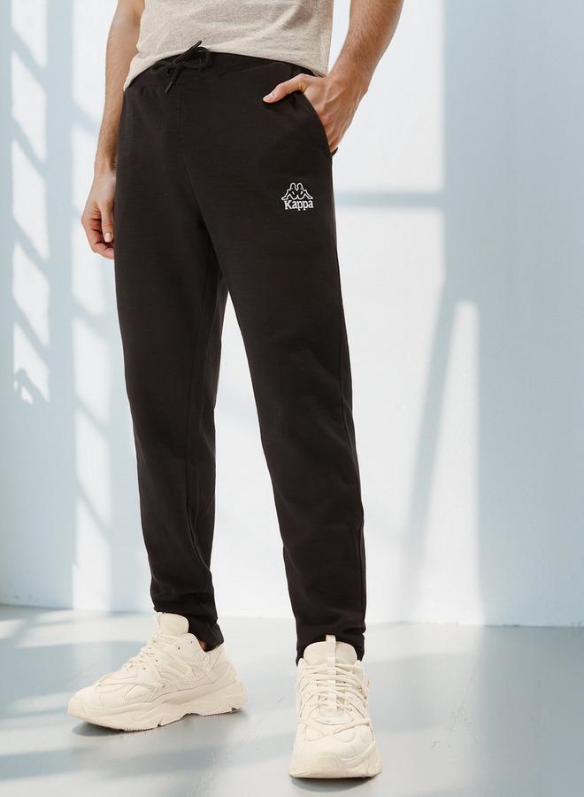 Kappa Relaxed Fit Pants with Drawstring Closure & Pocket Detail - Image 1