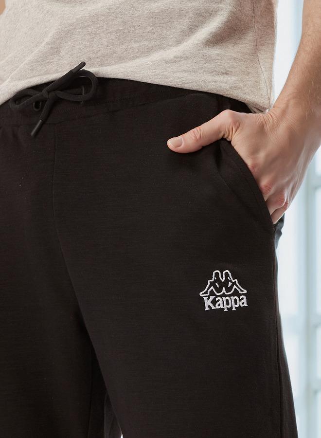 Kappa Relaxed Fit Pants with Drawstring Closure & Pocket Detail - Image 4