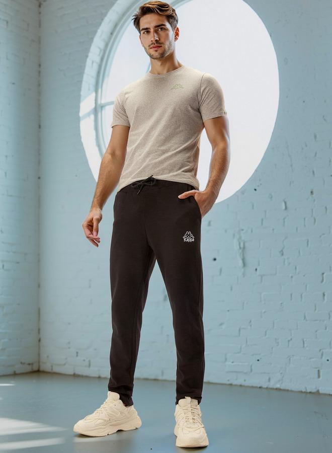 Kappa Relaxed Fit Pants with Drawstring Closure & Pocket Detail - Image 2