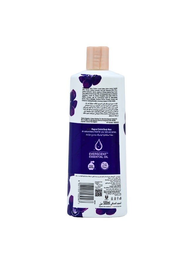 Lux BodyWash (Magical Orchid) Opulent Fragrance 500ml X 2Pcs - Image 2