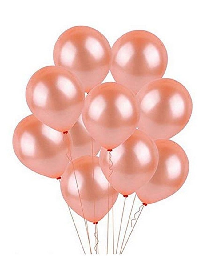 هونج كونج بالونز مجموعة من 51 قطعة من زينة عيد الميلاد باللون الذهبي الوردي من HK Balloons مع مجموعة أحرف عيد ميلاد سعيد من رقائق الألومنيوم، بالونات لاتكس، بالونات معدنية، شرائط تجعيد للبنات، زينة عيد ميلاد الزوجة - Image 4