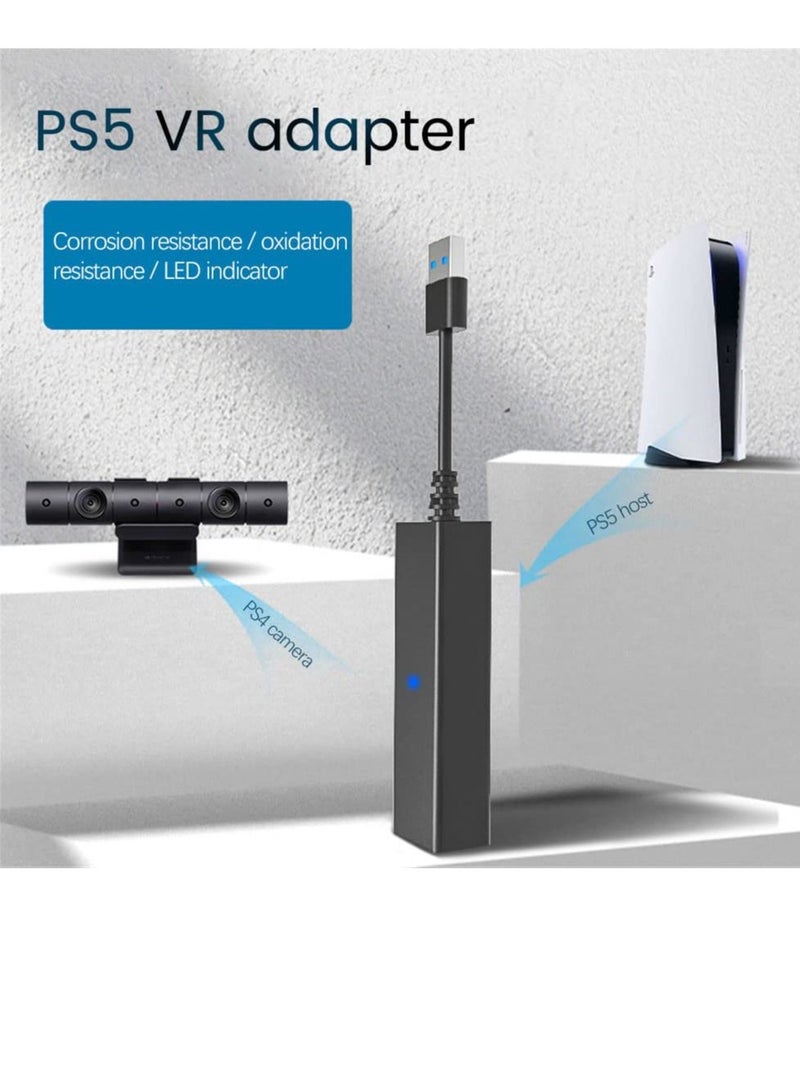 Y&D PSVR Camera Adapter for PS5 Console, VR Cable Controller, Male to Female USB 3.0 PS Playstation 5, Game Console Somatosensory Accessories, PS4 Converter  - Image 5