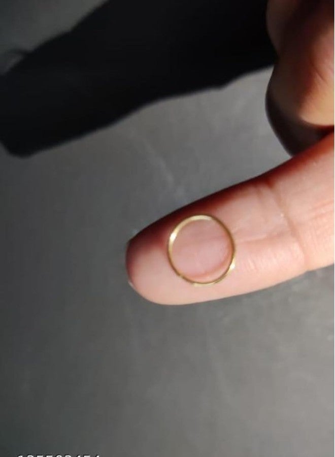 RENU CREATION House Of Common Beads Gold-Plated Plated Metal, Alloy, Brass, Tungsten Nose Ring Gold - Image 3