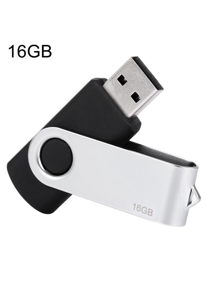 BURAQ 16GB Twister USB 2.0 Flash Disk(Black)  - Image 1