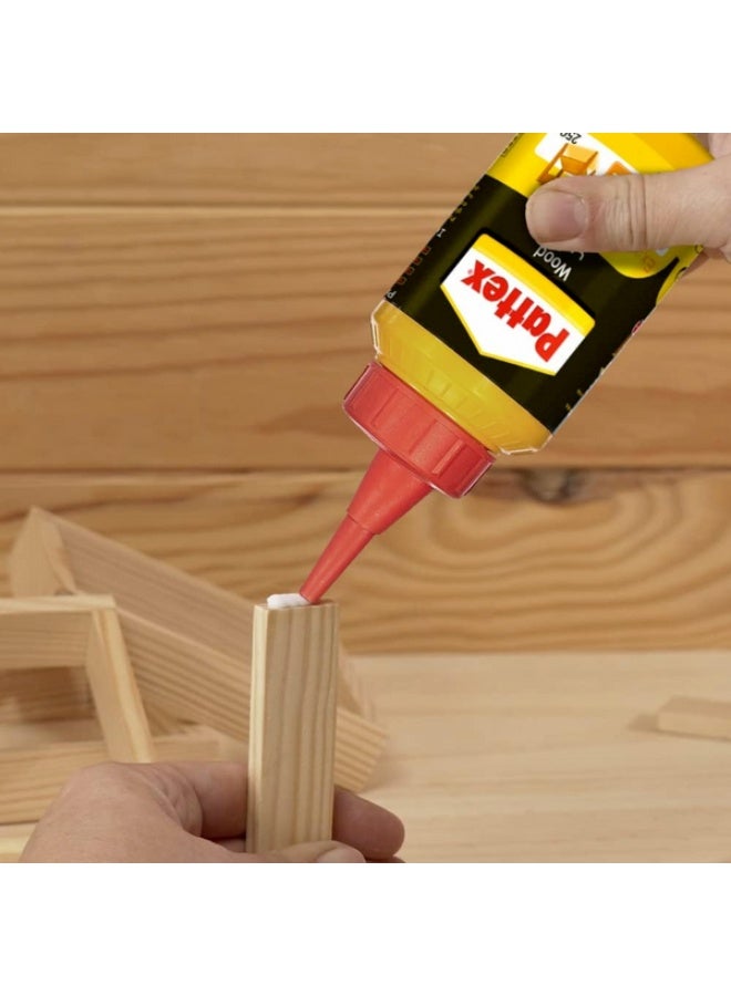 Pattex D2 Express Long-Lasting Quick-Drying Wood Glue White 250g 2755965 - Image 2