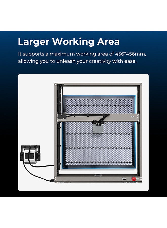 Laser Engraver  Honeycomb Working Table All-metal Structure Steel Panel Board Platform with Measurement for Falcon 2 and CO2/Diode/Fiber Laser Engraving Machine