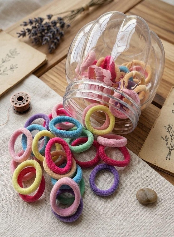 ABSTER Kids Hair Accessories Combo Set for Girls | Star Hair Pins, Colorful Rubber Bands, Cute Scrunchies & Stylish Hair Band | Baby & Kids Hair Styling Set 7pic - Image 3