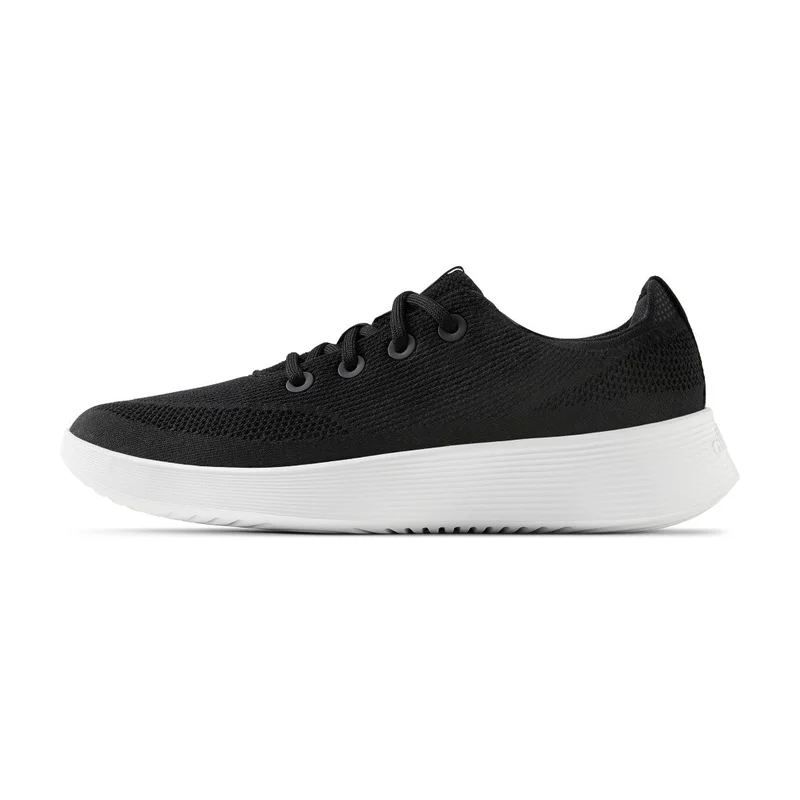 اول بيردز Men's Tree Runner Go - Natural Black (Blizzard Sole)