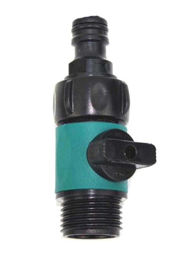NIBEMINENT Water Hose Quick Connector Green/Black 8.62centimeter  - Image 1