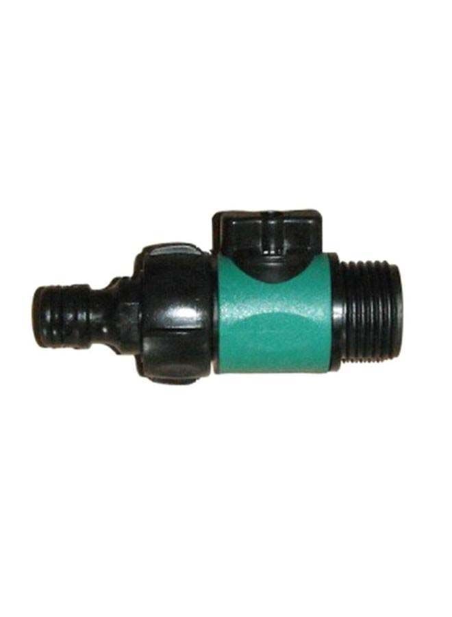 NIBEMINENT Water Hose Quick Connector Green/Black 8.62centimeter  - Image 2