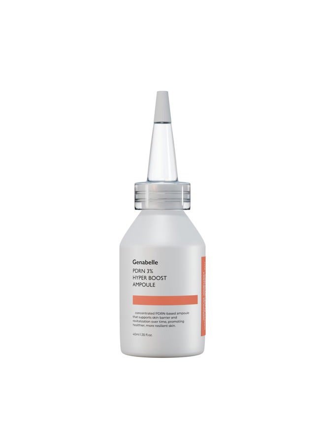 Genabelle PDRN 3% Hyper Boost Ampoule – Advanced Skin Support Serum with PDRN, Niacinamide, Hyaluronic Acid, Peptides, and Centella for Skin Barrier Support, Dryness, and Uneven Texture - Image 2