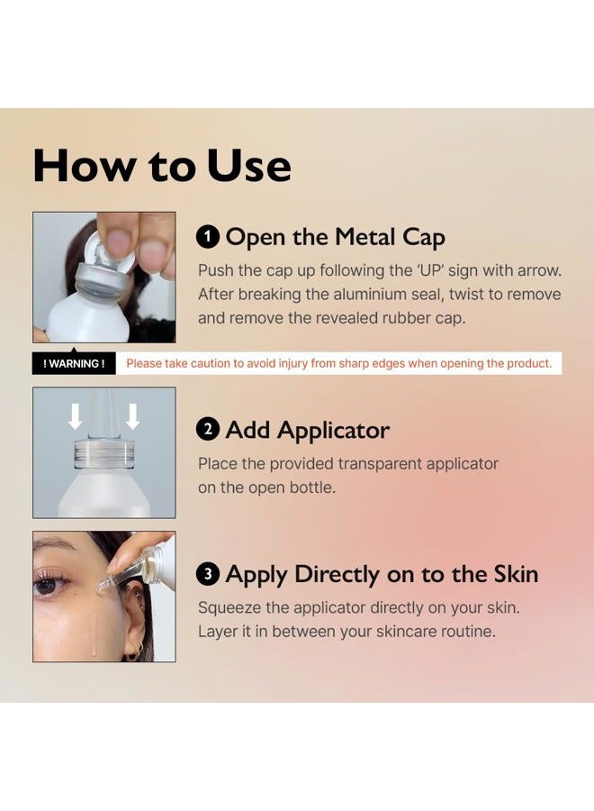 Genabelle PDRN 3% Hyper Boost Ampoule – Advanced Skin Support Serum with PDRN, Niacinamide, Hyaluronic Acid, Peptides, and Centella for Skin Barrier Support, Dryness, and Uneven Texture - Image 5