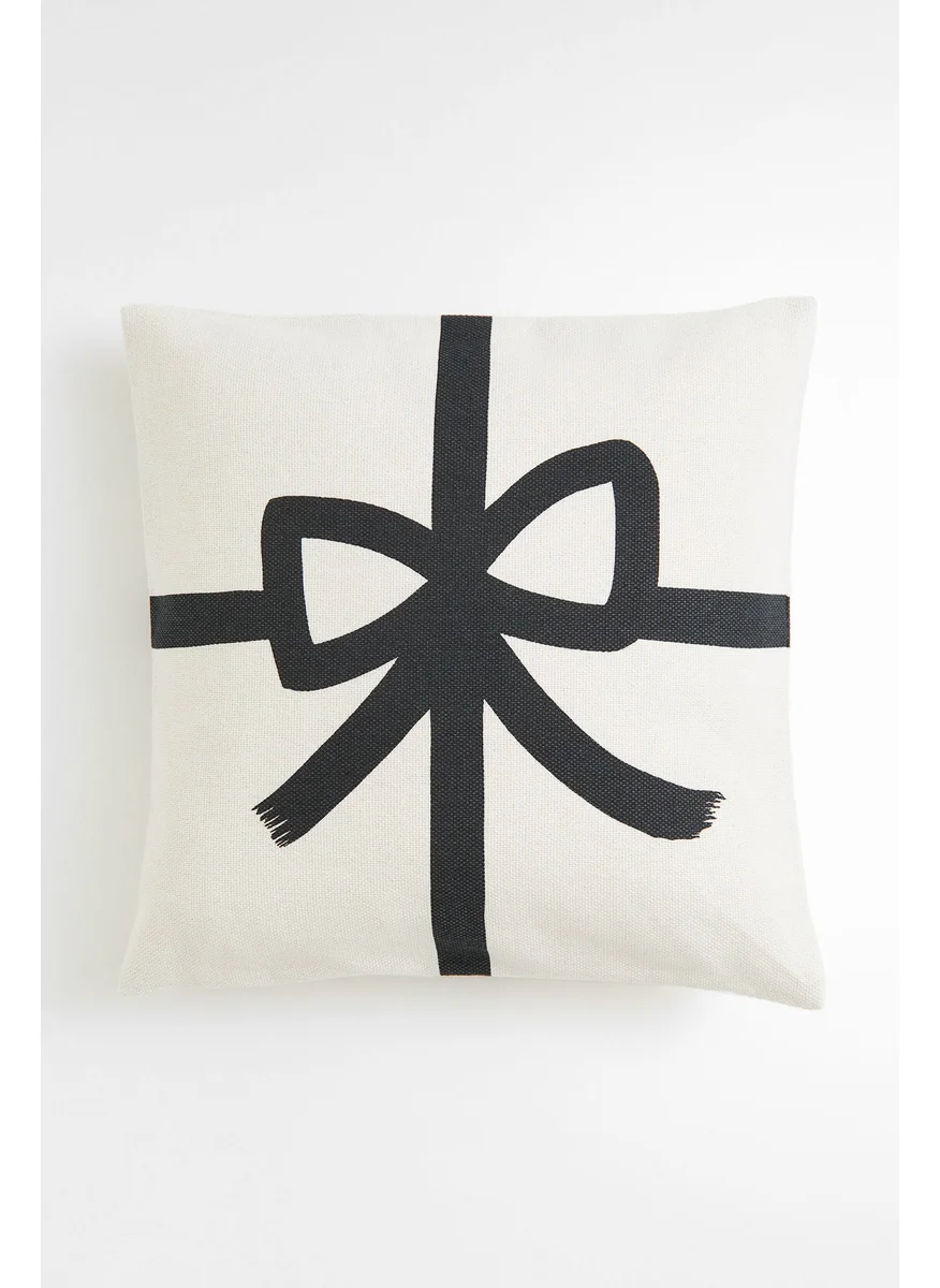 H&M Printed Cotton Cushion Cover