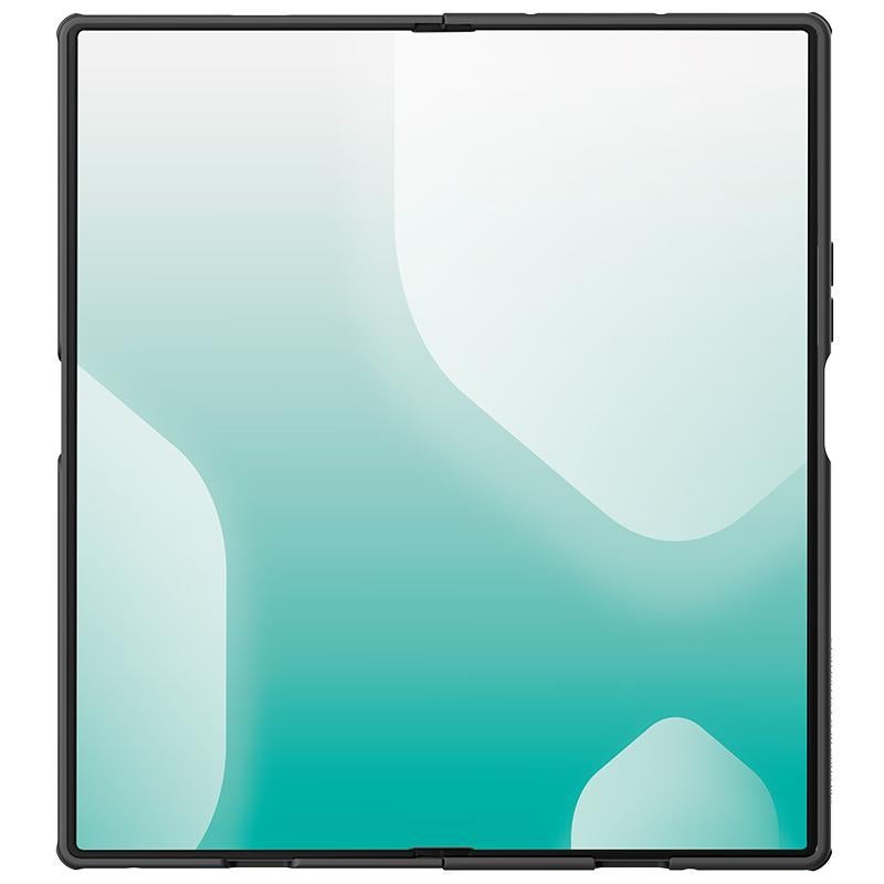 Nillkin For Samsung Galaxy Z Fold7 5G Fold Liquid Silicone Pc Phone Case With Stylus(Black) - Image 3