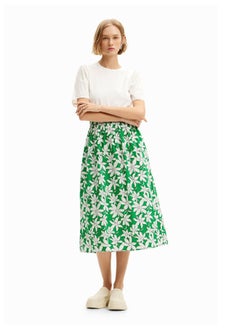 DESIGUAL Combination floral midi dress  - Image 3