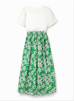 DESIGUAL Combination floral midi dress  - Image 5