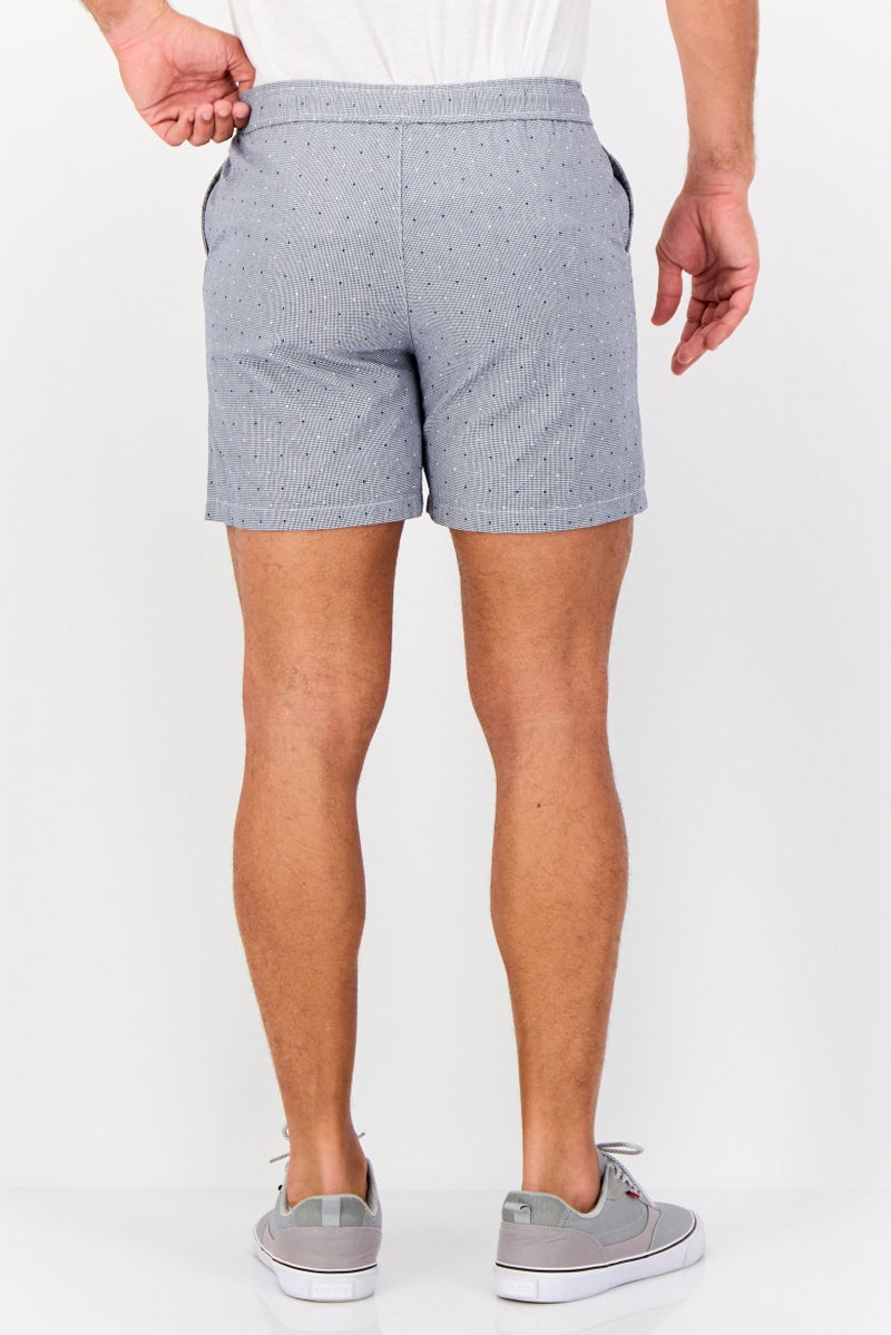 GIORDANO Men Allover Print Drawstring Basic Shorts, Multicolor - Image 2