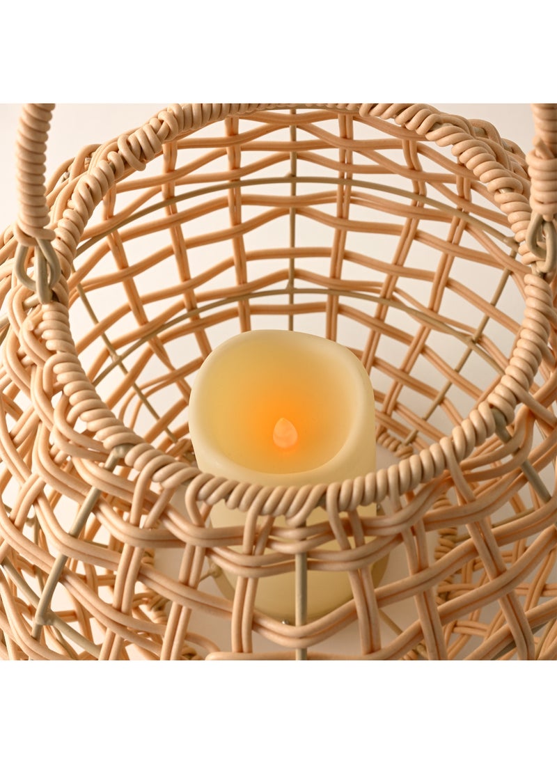 Homez - Homez decorative plastic lantern27*28.2*28.2cm - Image 1