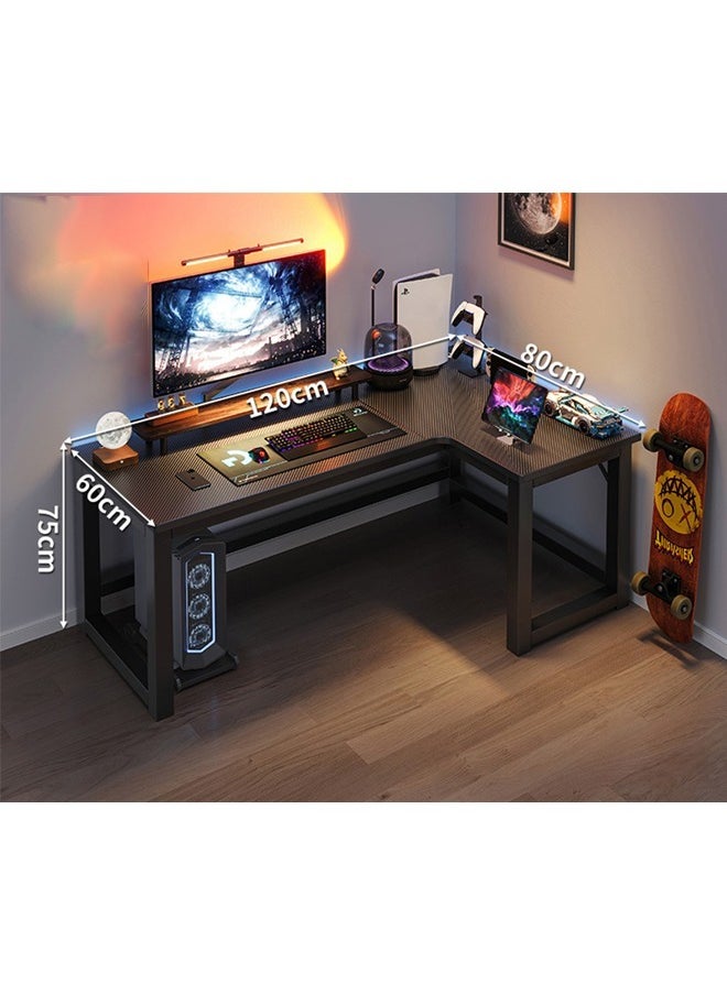 NKX - Computer and Multifunction Table Home Office Workstation 120X80 cm (Right Corner) - Image 1