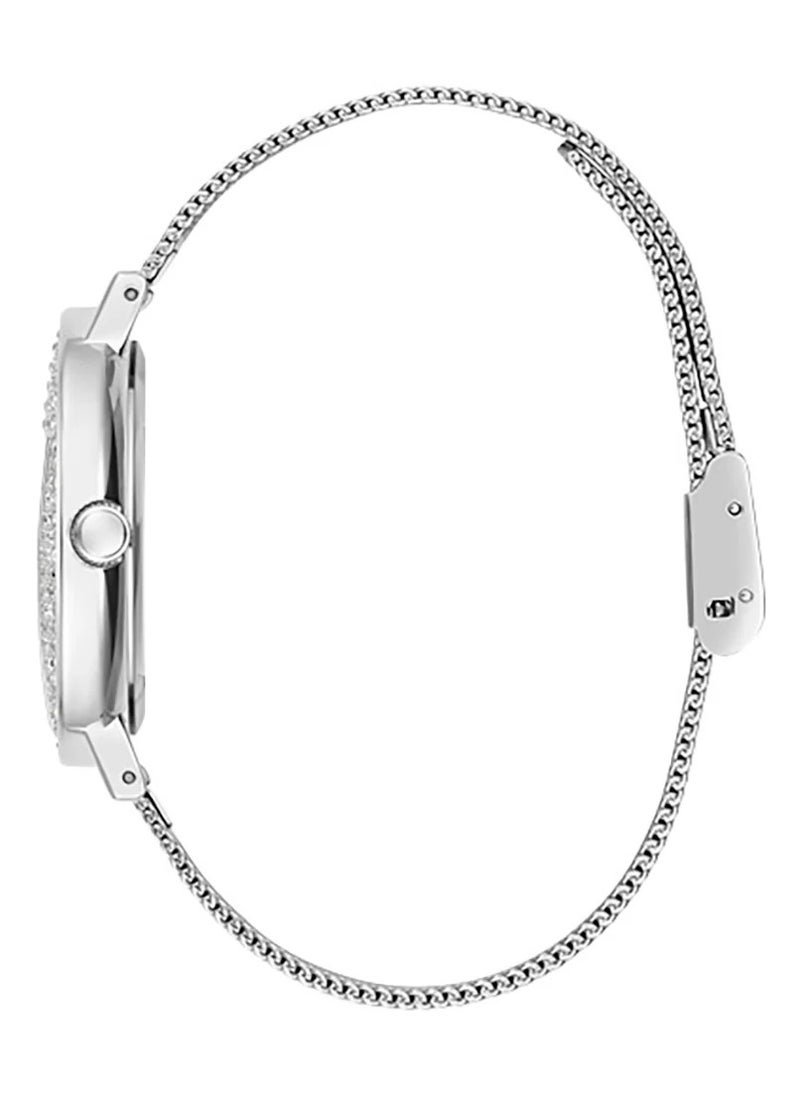GUESS Women's Silver Analog Stainless Steel Strap Watch - GW0477L1  - Image 4