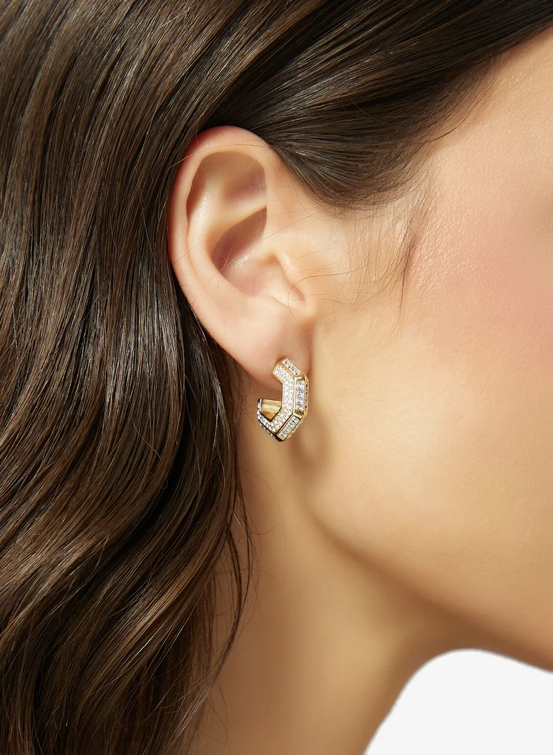 GUESS  20Mm Octagon Hoops for Women | Best Price UAE
