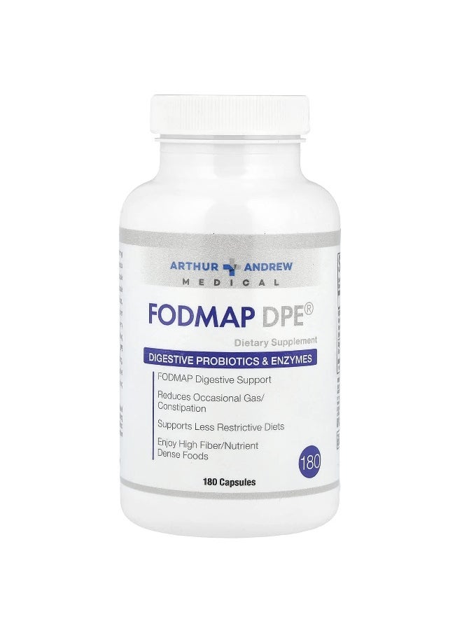 Arthur Andrew Medical Arthur Andrew Medical, FODMAP DPE®, 180 Capsules  - Image 1